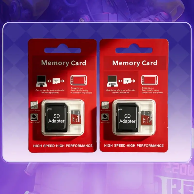 2 x 1TB Micro TF Flash Memory Cards with SD Adapter, Camera Memory Cards Compatible with Cameras, Phones, Dash Cams