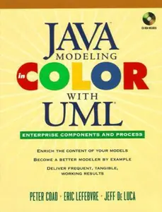 USED-Java Modeling In Color With UML: Enterprise Components and Process by Peter Coad (Unknown)