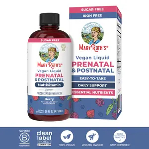 MaryRuth’s Prenatal & Postnatal Liquid Multivitamin - Sugar Free - Vegan - Non-GMO - 16oz