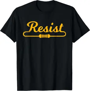 Cotton(pure) Resist T-Shirt Gift Idea For Electrical Engineers T-Shirt