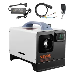 VEVOR Diesel Air Heater, TikTokShopBlackFriday, 2kw/5kw/ 8KW Portable Parking Heater Fast Heating Low Noise,with Bluetooth,without Bluetooth, Diesel Heater for Truck RV Trailer Camper Van Boat and Indoors