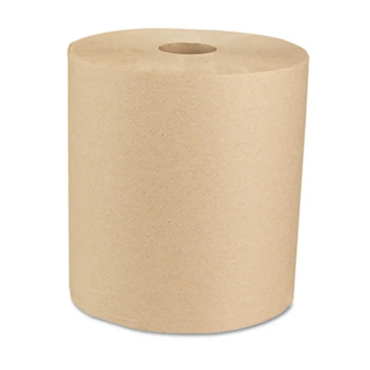 212 MAIN Hardwound Universal Roll Towels, Green Eco-Friendly Embossed Recycled Paper Wipes, 8''W, 800 ft per Unit, 6 Units per Carton