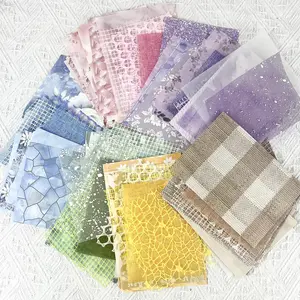 Gauze Material Paper, 15/90pcs DIY Scrapbooking Decor Craft Paper, Aesthetics Collage Junk Journal Stationery Supplies, Scrapbook Page