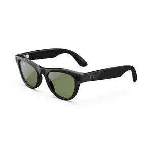 Ray-Ban Meta Skyler (Gen 1), Shiny Black / G15 Green, Standard