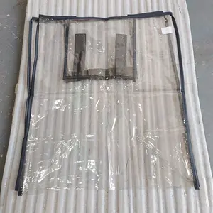 1 piece of luggage protection case, transparent scratch resistant cover for luggage, transparent plastic, travel luggage protection, universally applicable to all suitcases, Portable travel accessories, Versatile travel accessory