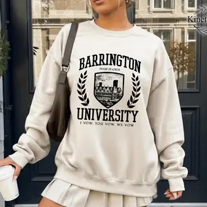 Barrington University Sweatshirt, The LORDS Series Shirt, Dark Romance Shirt, Bookish T-Shirt for Readers & Book Clubs, Book Lover Gift