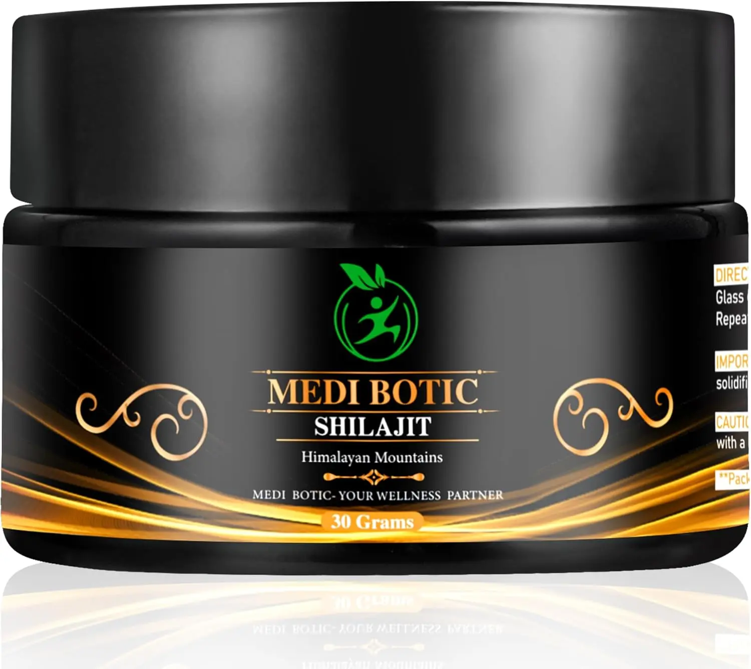 Pure Himalayan Shilajit Resin, Natural Pure Shilajit for Men & Women, Organic Supplement to Boost Energy & Support Immune System with 85+ Trace Minerals & 75% Fulvic Acid with Lab Report 30g