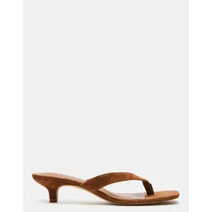 Steve Madden TRACIE CHESTNUT SUEDE