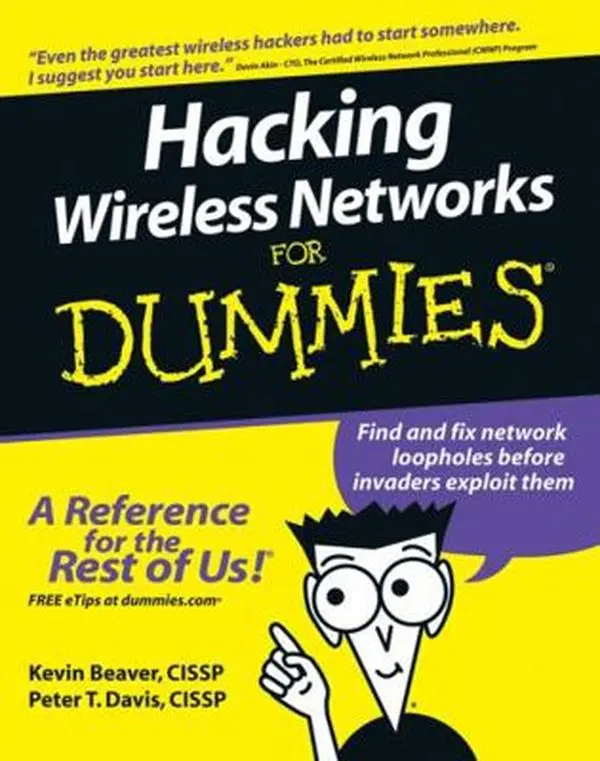 USED-Hacking Wireless For Dummies by Beaver, Kevin (Paperback)