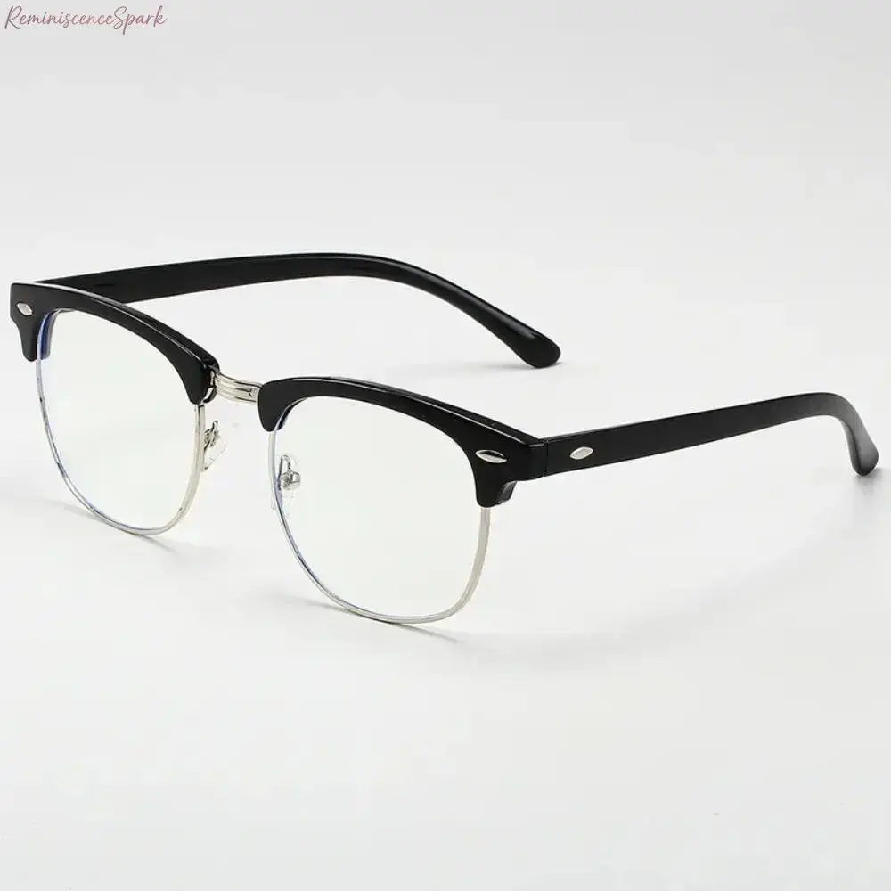 Unisex Classic Square Anti-Blue Light Glasses | Effective Blue Light Blocking Eyewear | Ultra-Light Comfort Fit | Ideal for Office Work, Gaming, Study & Long Hours of Screen Time for Men & Women