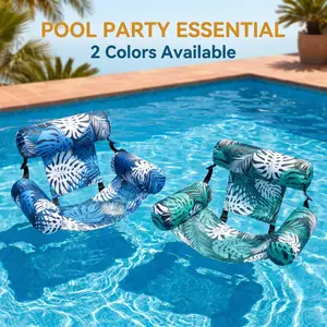 Inflatable Pool Floats Adult,2 Packs Floating Lounge Chairs,Blow up Pool Noodles for Adult Heavy Duty,Floating Chair for Party Summer Water Beach Lake Fun