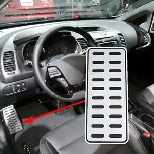 For Hyundai KIA all car models Stainless Steel Car Pedal Cover AT Anti-slip Pedals car accessories