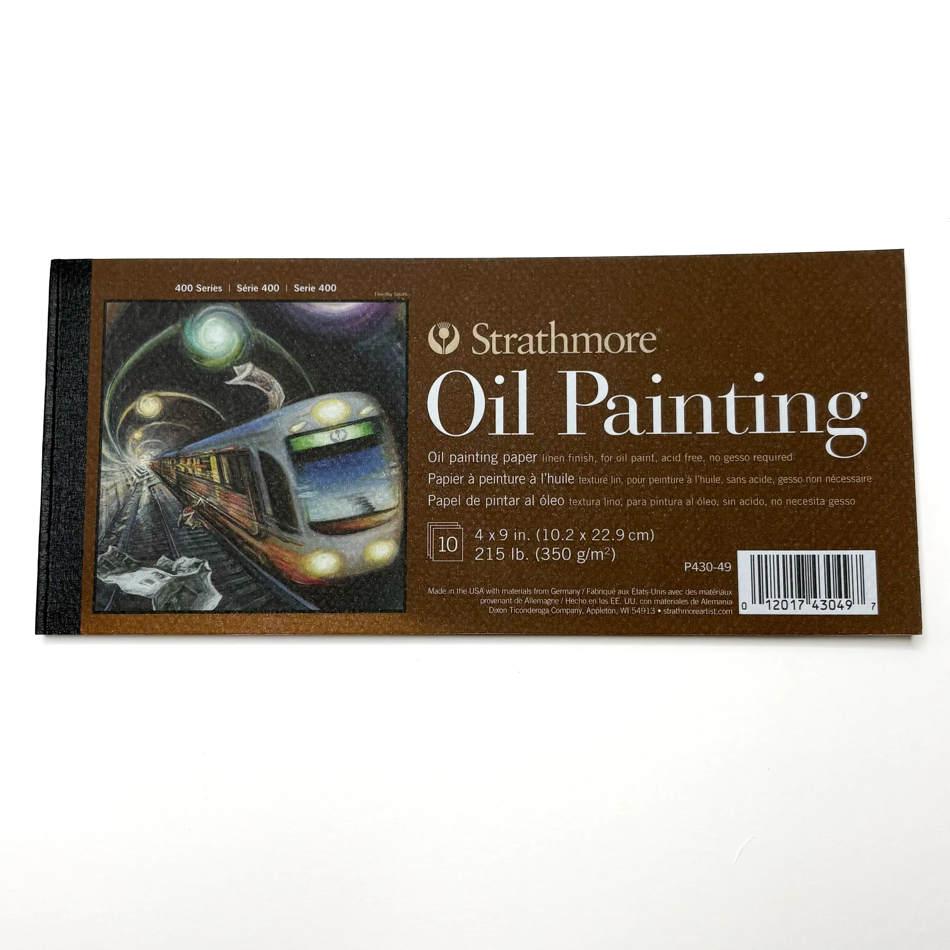 Strathmore Oil Paper Custom 4x9 size-- 10 sheets