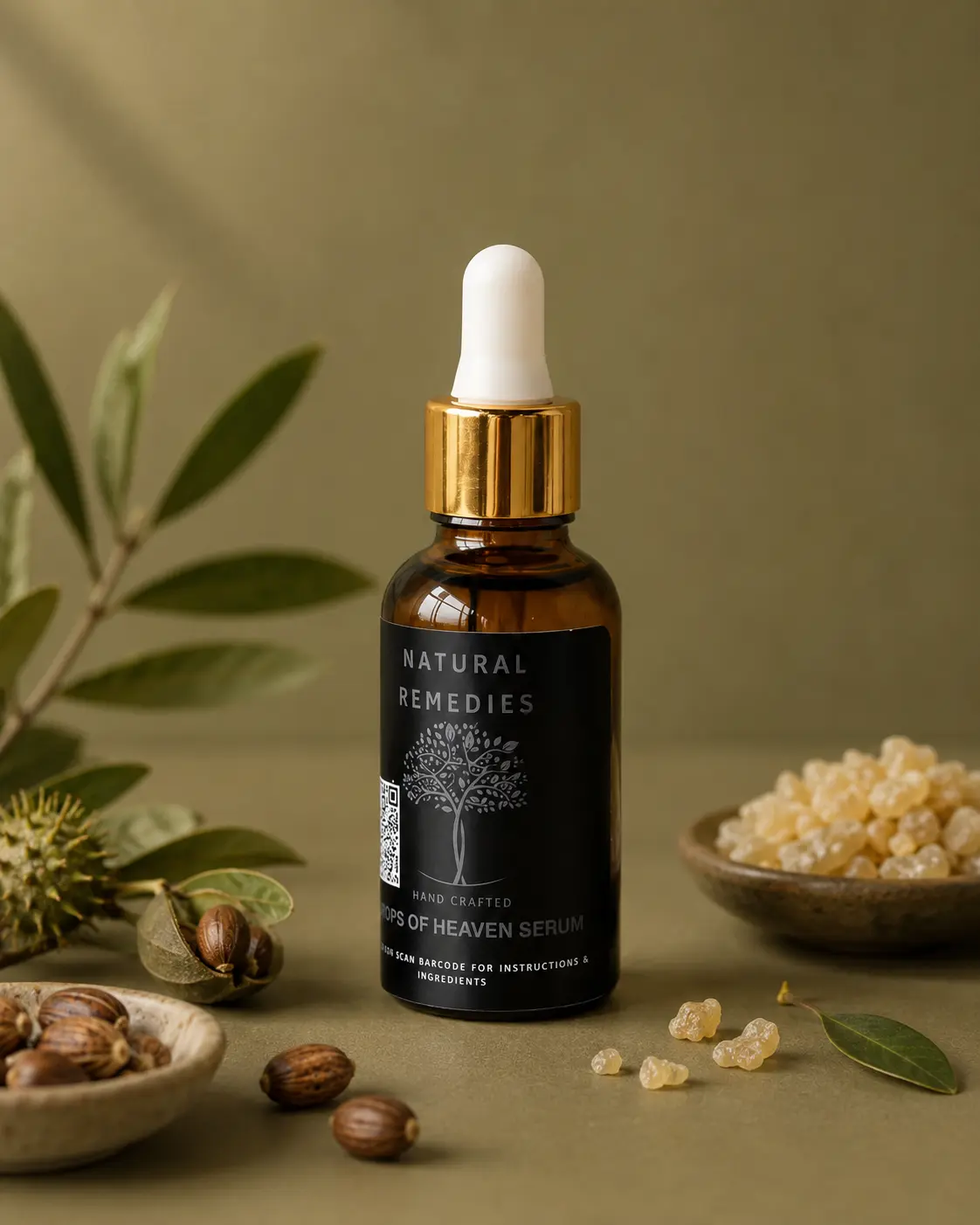 Drops Of Heaven Skincare Serum, Infused with Coconut, Lavender, Tea Tree, Vitamin, Brightening Formula for Glowing Skin