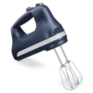 KitchenAid 5-Speed Ultra Power Hand Mixer | Matte Ink Blue
