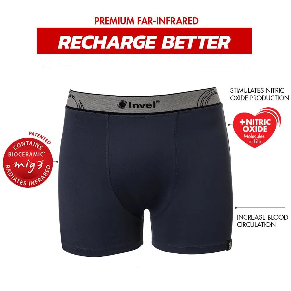 Invel® Active Traditional Boxer UNISEX with Bioceramic MIG3® Far-Infrared Technology