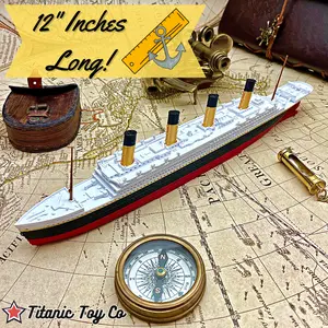 Titanic Assembled, Historically Accurate Titanic, Titanic Ship, Titanic Cake Topper, Titanic Boat Ornaments