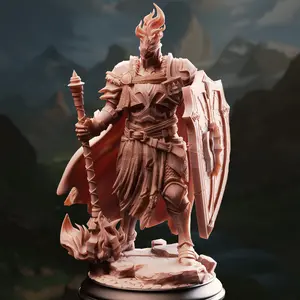 Paladin of Flame - Glancalion /32mm/75mm Scale