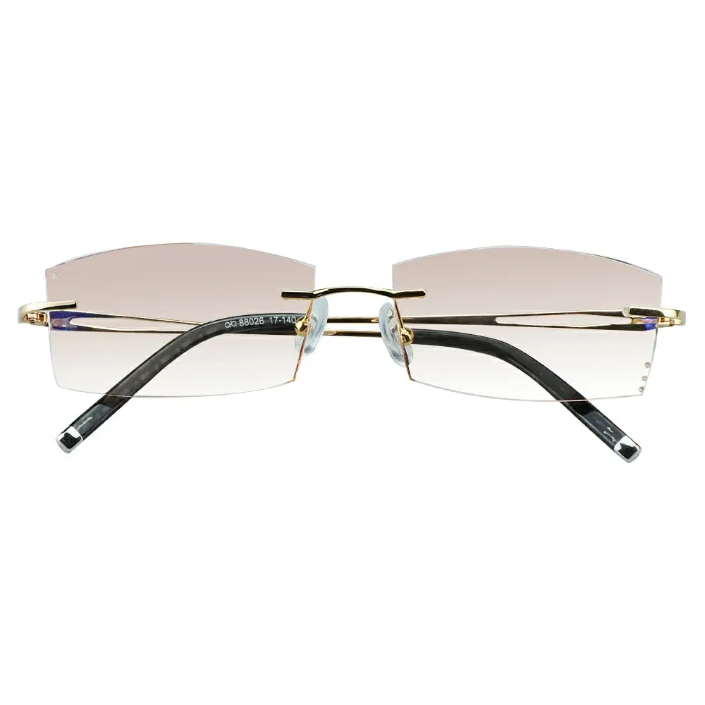 LifeArt Miles Glasses - Modern Rectangular Frame for Comfortable All-Day Wear - Lightweight Design for Prescription & Non-Prescription Lenses