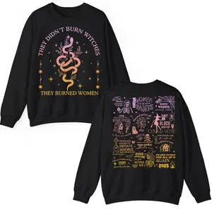 They Didn't Burn Witches They Burned Women Shirt, Feminism Shirt, Feminist Witch Shirt, Women Empowerment, Women's Rights Shirt WR008