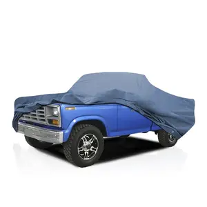 5 Layer Semi Custom Fit Truck Car Cover for Chevrolet C10 Pickup 1971 2-Door Standard Cab Long Bed, All Weather Protection Breathable Dust Scratch, Dust, Snow Shield