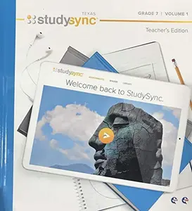 USED-StudySync, Grade 7 Volume 1 - Texas Teacher's Edition by Douglas Fisher (Unknown)