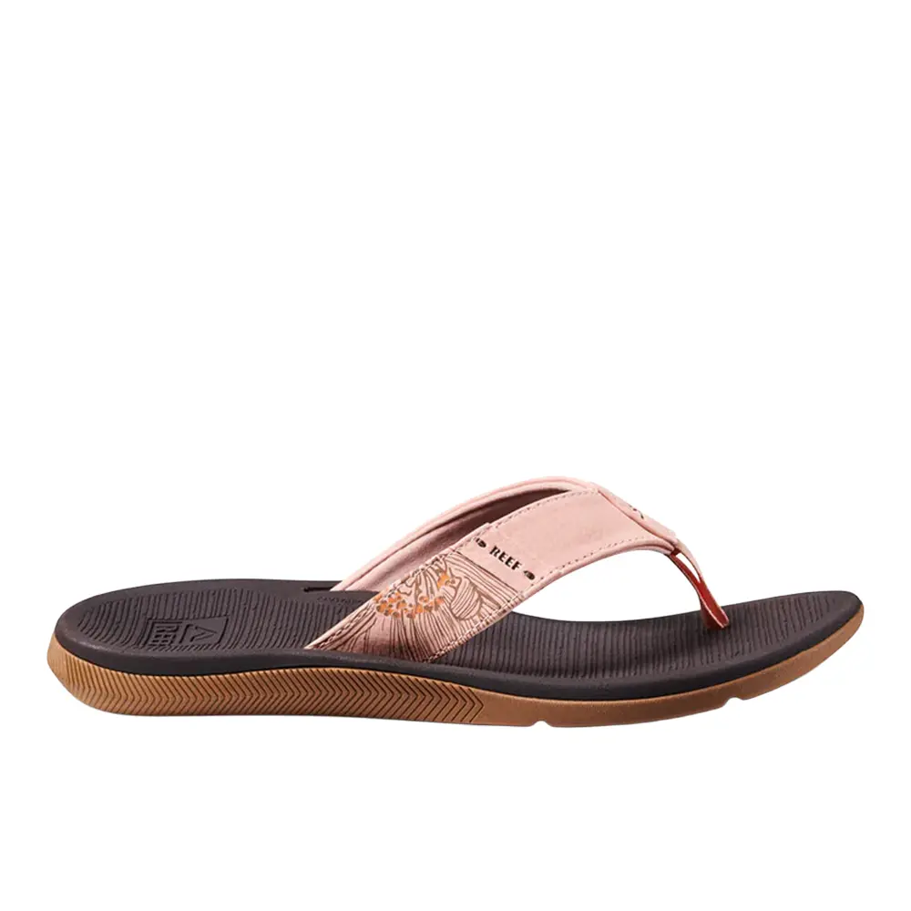 Reef Womens Santa Ana Flip Flops Casual Sandals Casual - Orange