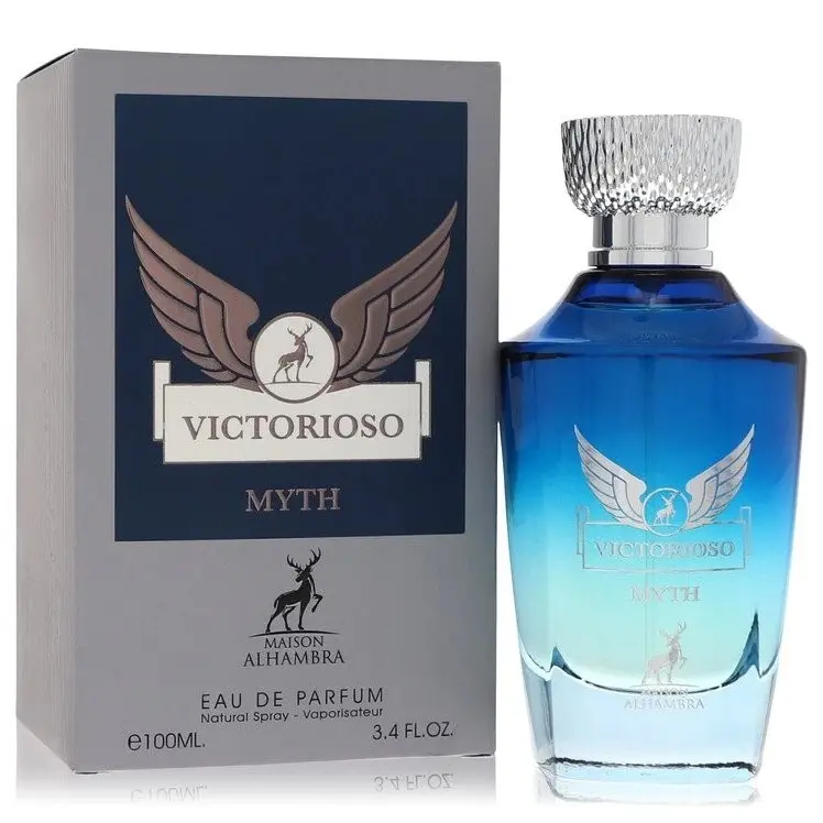 MAISON ALHAMBRA Victorioso Myth EDP - 100ml (3.4 oz) Enchanting, Scented Aromatic Unisex Fragrance, Single Item, Enchanting Fragrance