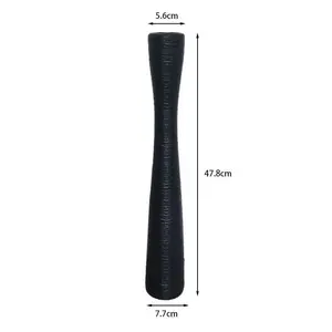 Black and White Tall Vases Slender Shape, Suitable for Pampas Grass Modern Minimalist Tall Floral Decor, Fireplace Living Room Home Decoration, Versatile Dried or Fresh Flowers, Stable Base, Summer Refresh, Housewarming Graduation Gift