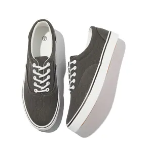 Mens canvas sneakers fashion shoes