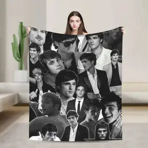 Jacob Elordi Australian Actor Poster Blankets Quality Soft Warm  Throw Blanket Winter Travel Outdoor Comfortable Bedspread  Best choice for home and outdoor
