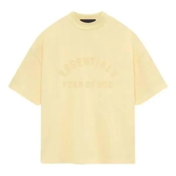 Fear of God Essentials Heavy Jersey Short-Sleeve Tee 'Garden Yellow' 125SP242001F