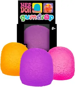 Schylling Gumdrop Textured Sensory Fidget Toy Colors May Vary