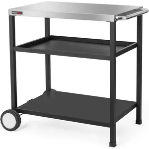 OUTERMUST GC-01 TRIPLE-SHELF OUTDOOR KITCHEN ISLAND