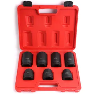 1" Drive Set for Truck Tire Service 17 19 21 33 35 38 41mm