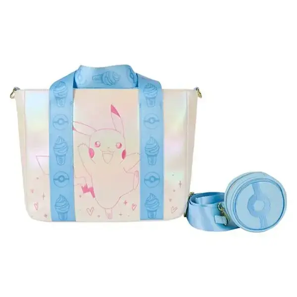 Pokémon Iridescent Pikachu Tote Bag with Coin Bag by Loungefly
