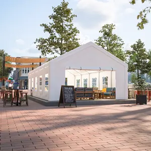 16x32 FT Party Tent with Removable Sidewalls, Outdoor Canopy Gazebo for Carport Camping Garden Wedding BBQ Commercial backyard Waterproof Wedding Party Tent with Windows party  canopy portable instant canopy tent