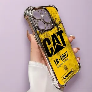 Shockproof CAT Engine Oil Filter Design Phone Case – Durable TPU for Construction Fans & Heavy Equipment Enthusiasts – Phone Case for iPhone 17 Pro Max 16 15 14 Plus 13 12 11 easter gift durable shockproof protective cover red wine phone case camera cover