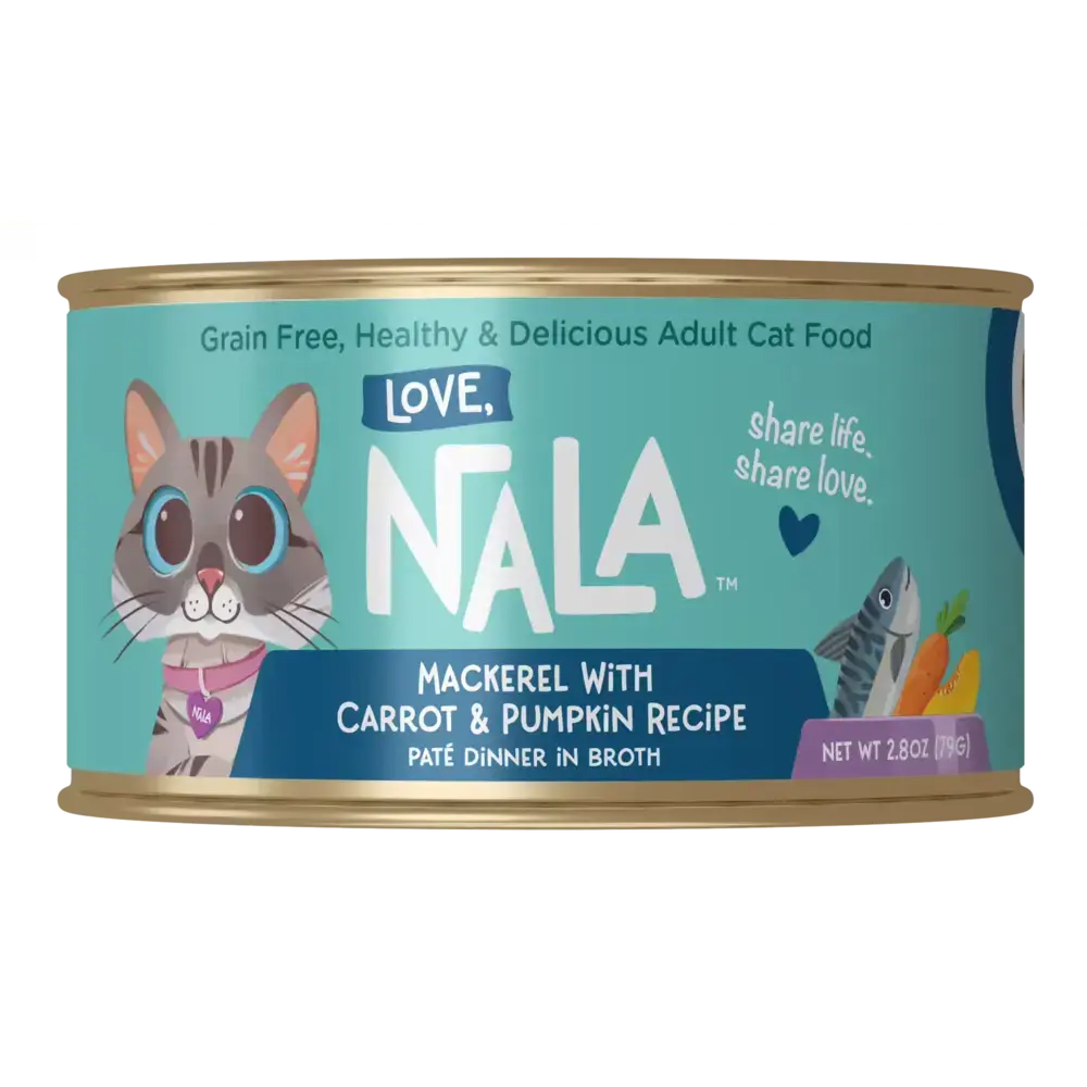 Mackerel With Carrot & Pumpkin Recipe Paté Dinner In Broth Adult Cat Food, 2.8-oz