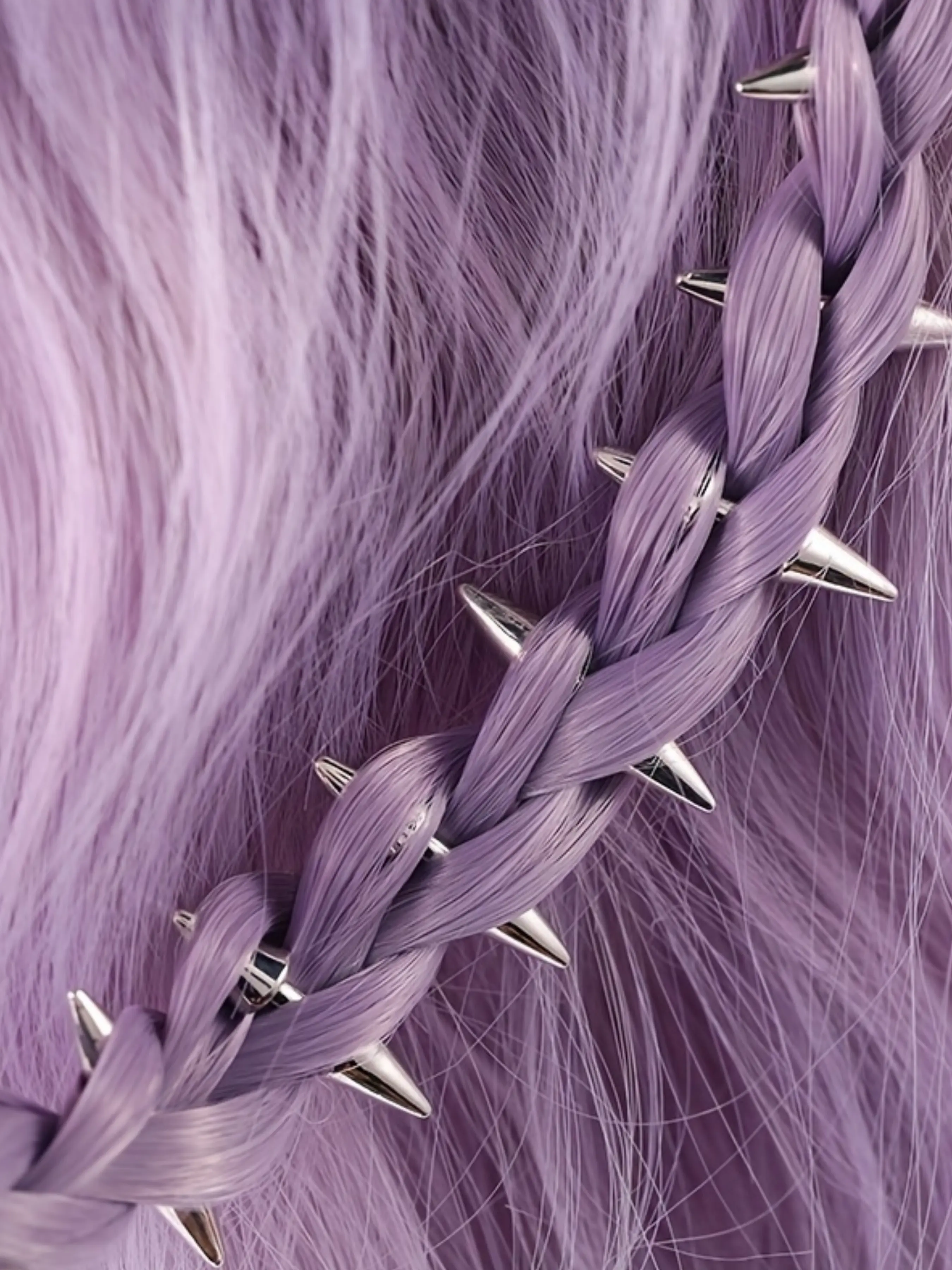 Unisex Metal Ring Hair Buttons, Spiked Dreadlock Accessories, Hip-Hop Punk Rock Street Style, Cool Hair Decor, Fashion Hair Accessories, 10pcs Set, Hair Clip Set, Fun Hair Clips, Hair Accessories For Braids