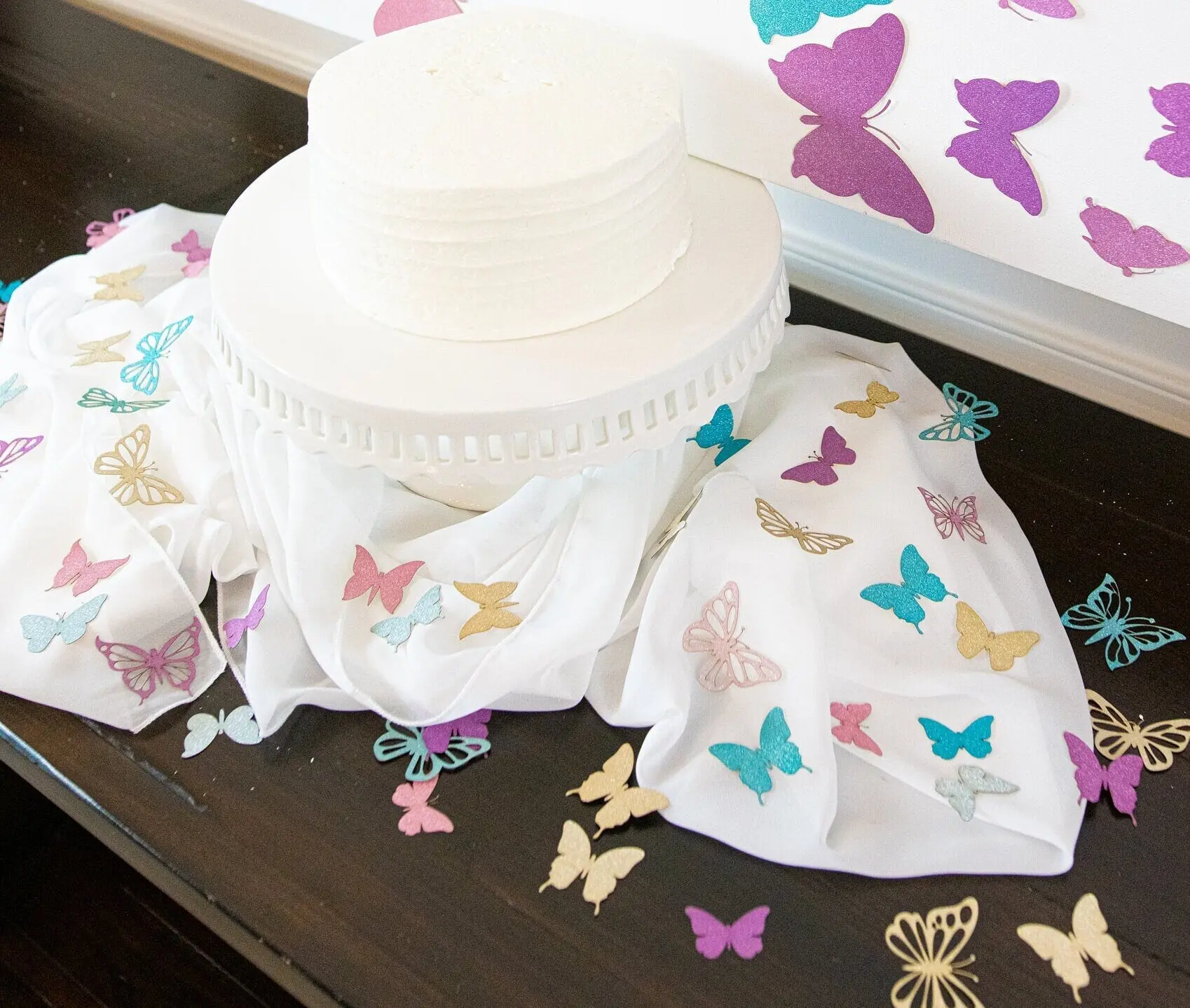 Magical Butterfly Confetti Decor Pack, Festive Party Celebration Confetti Bags