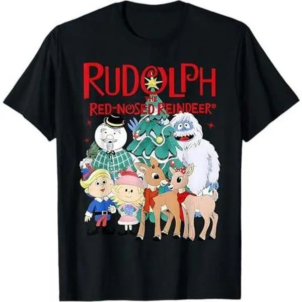 Rudolph The Red Nosed Reindeer Christmas T-Shirt