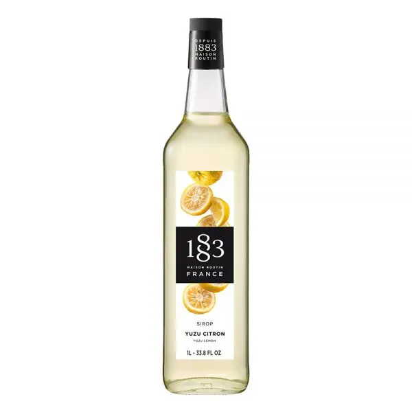 1883 Maison Routin Yuzu Lemon Syrup - Bottle (1L)