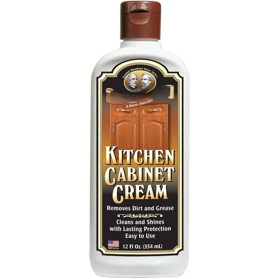 Kitchen Cabinet Cream, Multi Surface Cleaner  Furniture Cleaner,   Restorer  Protector for Cabinets, Tables  Surfaces, Renews  Restores a Finish for , 16oz