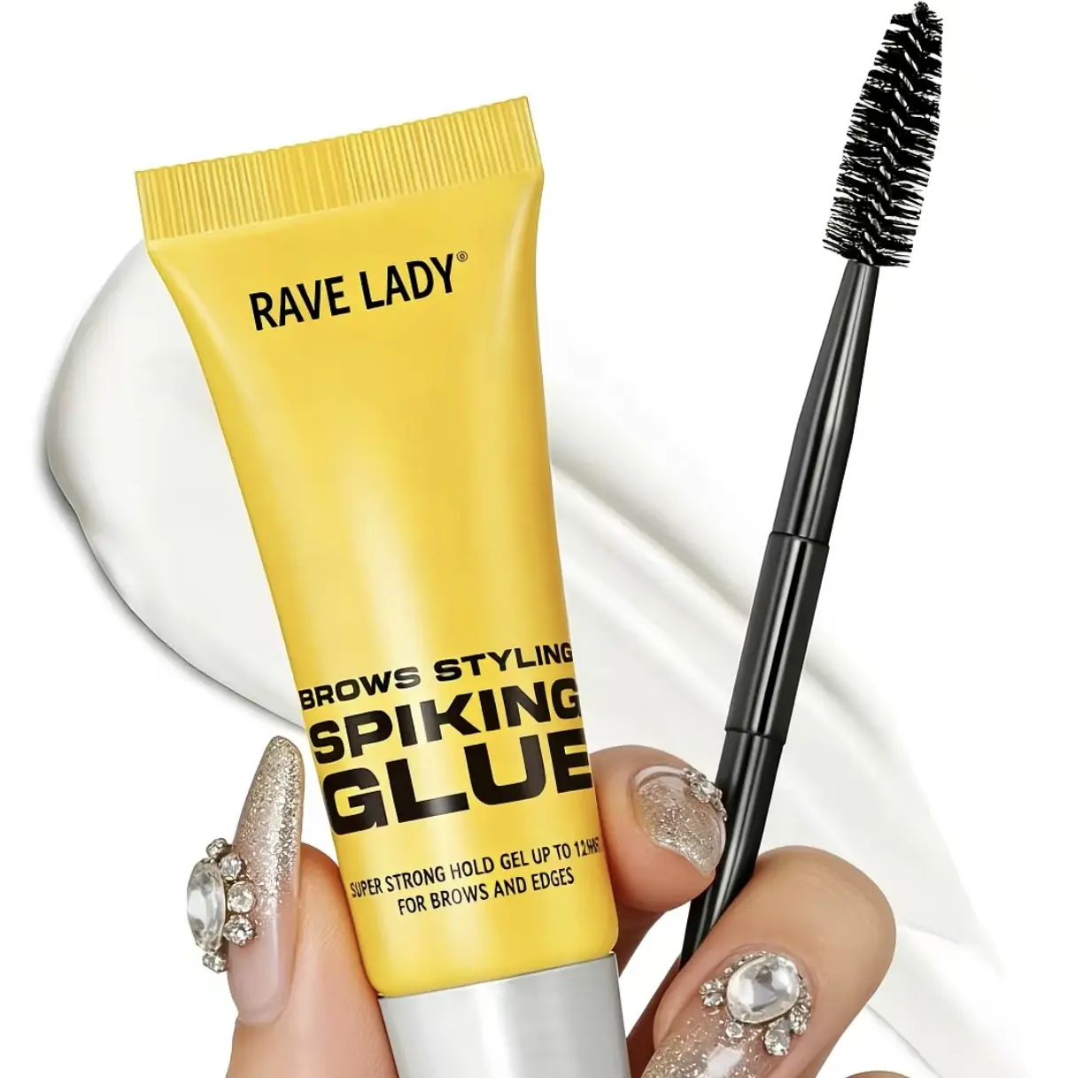 3PCS Transparent waterproof eyebrowstyling gel with brush -long-lasting hold, suitablefor all evebrow types, clear brow shape, lightweightformula, a daily makeup essential, Cosmetic, BrowEnhancer