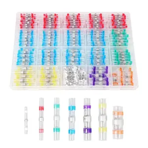 400PCS Solder Seal Wire Connectors with Heat Gun, Solder Stick Wire Connectors Solderstick Waterproof