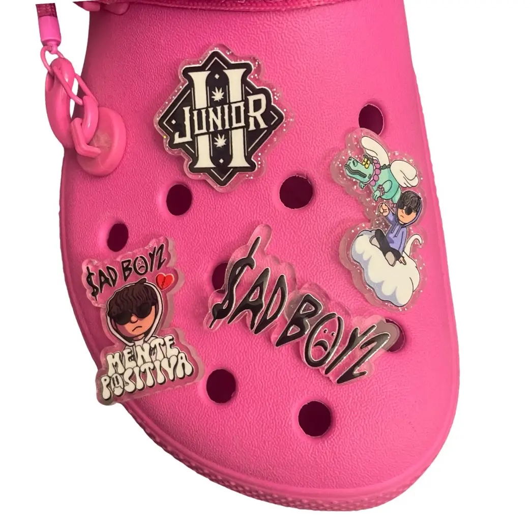 Sad boys shoe charms