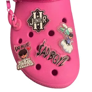 Sad boys shoe charms