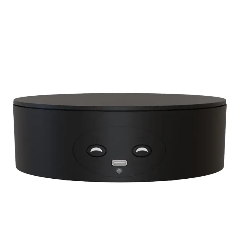 Multipurpose Electric Turntable, 5.1 Inch Mini Rotating Display Table, Product Display Shooting Speed Regulation Stable No Jitter Turntable, Display Risers Stand
