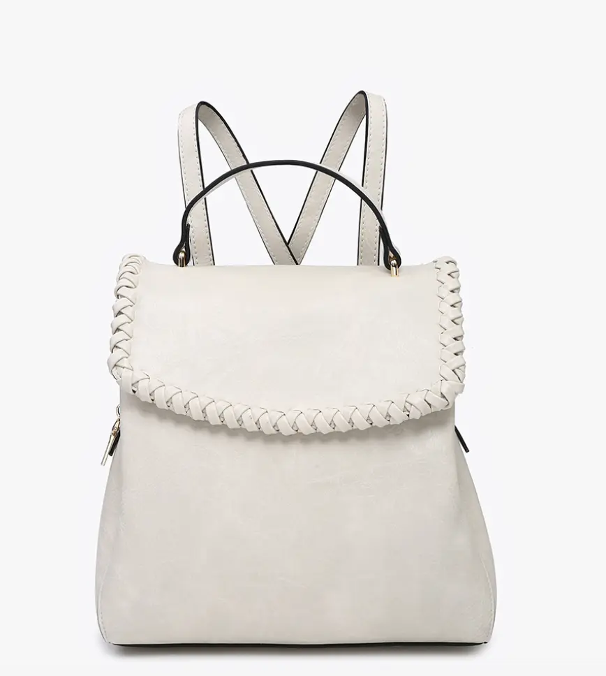 Blossom Whipstitch Trim Backpack